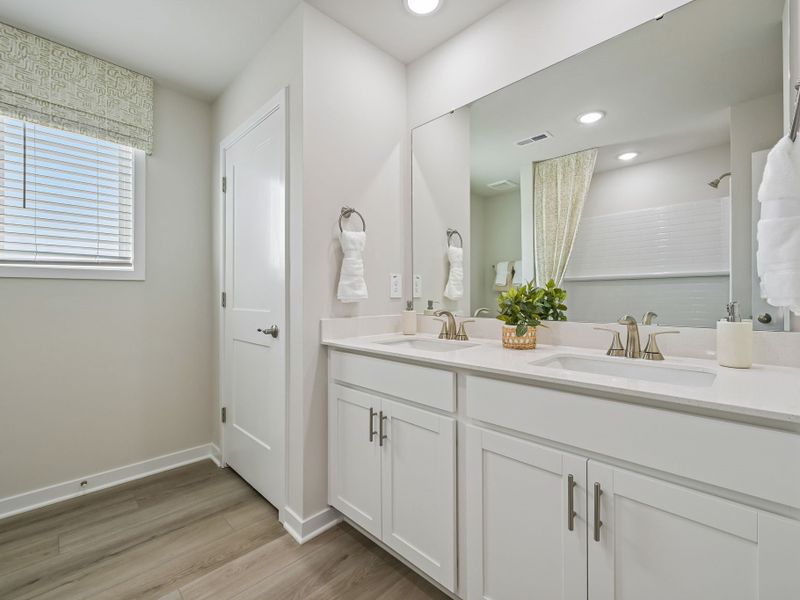 Furnished interior view inside a new home in Avalon Place - Signature Series, Durham (Image 26).