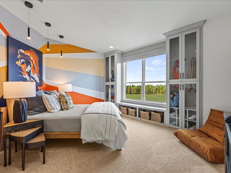 Furnished interior view inside a new home in Nelson Lake Estates, Rockwall (Image 35).