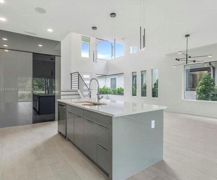 Furnished interior view inside a new home in , Davenport (Image 6).