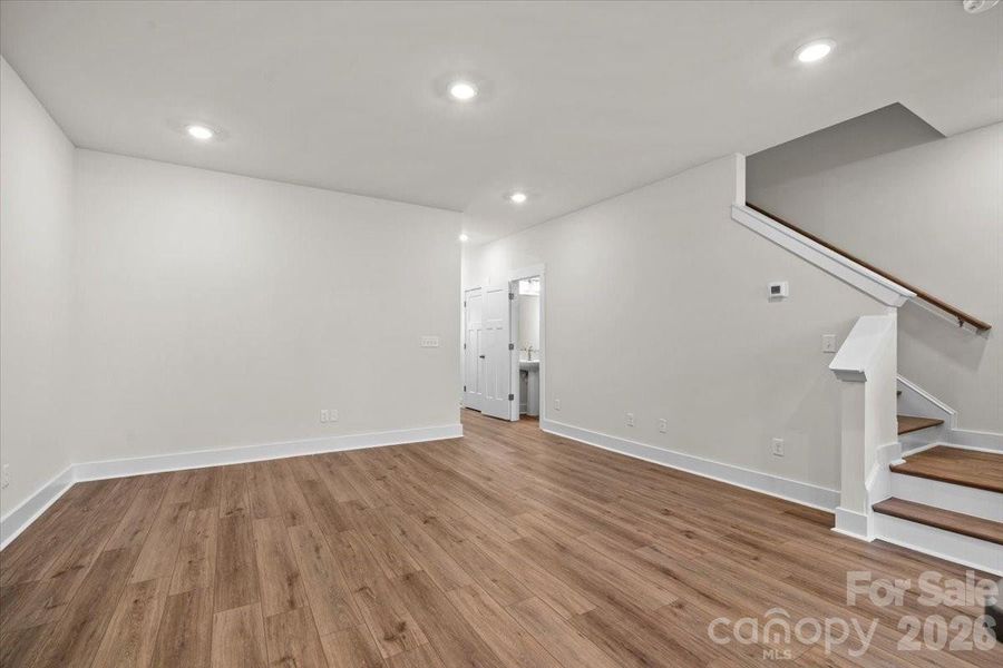 LVP flooring on main level