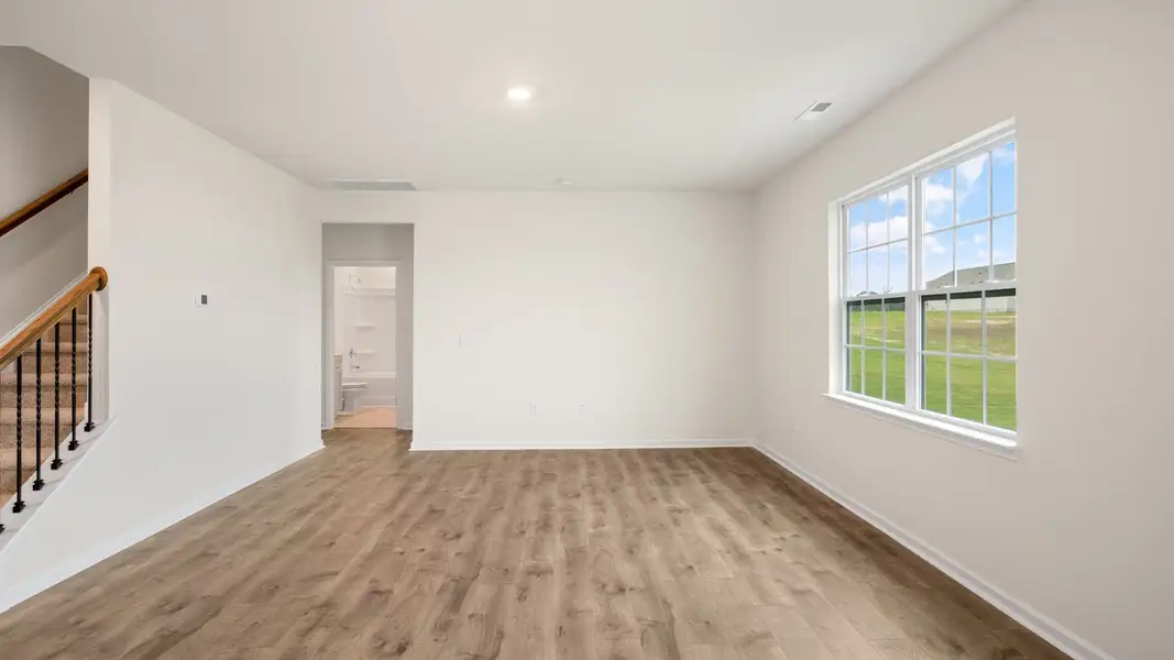 Spacious, unfurnished interior of a new home in The Reserve at Prestleigh, Wake Forest (Image 23).