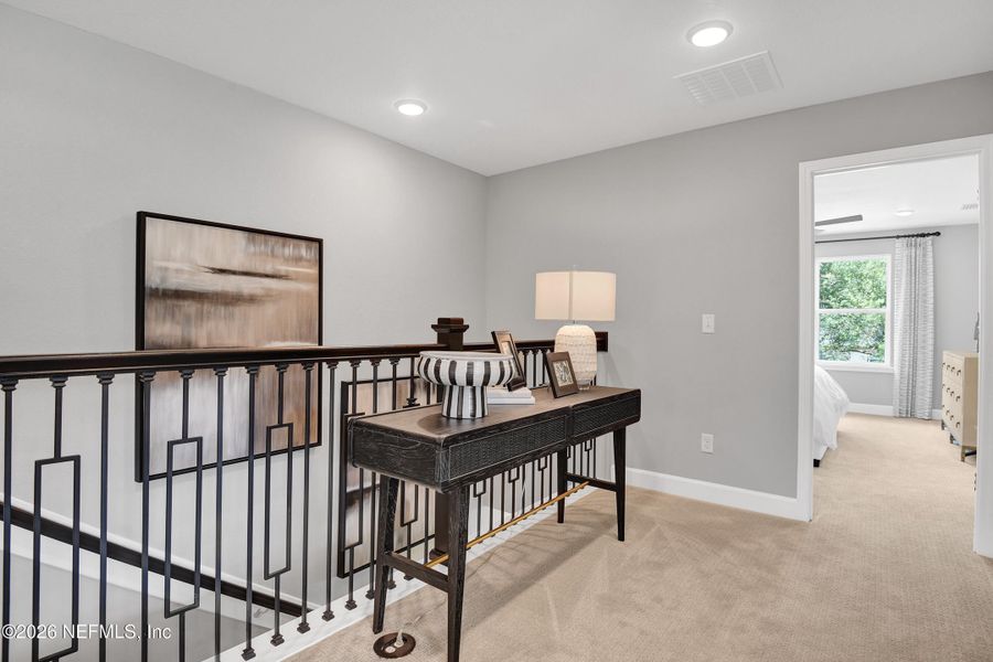 Furnished interior view inside a new home in , Jacksonville (Image 8).