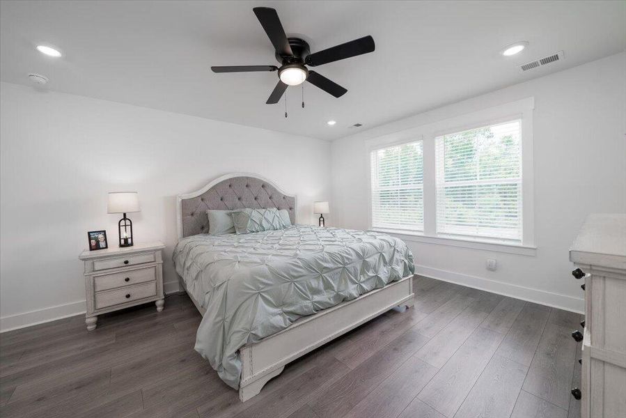 Furnished interior view inside a new home in The Coves at Lakes of Cane Bay, Summerville (Image 16). Furnished interior view inside a new home in The Coves at Lakes of Cane Bay, Summerville (Image 16).
