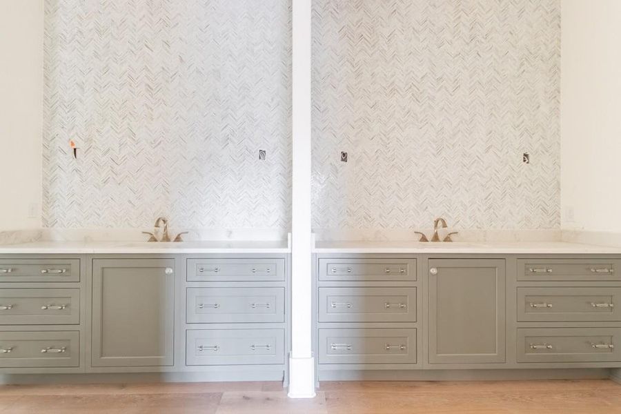 Furnished interior view inside a new home in , Milton (Image 12).