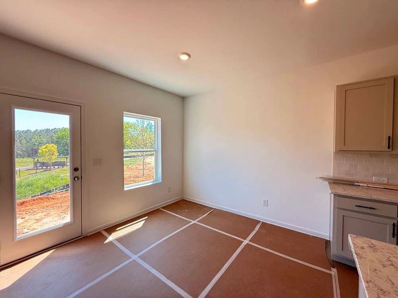 Dining Area Construction Progress