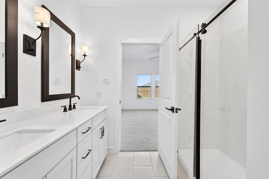 Furnished interior view inside a new home in Aspire at Noble Ridge, Howe (Image 15). Furnished interior view inside a new home in Aspire at Noble Ridge, Howe (Image 15).