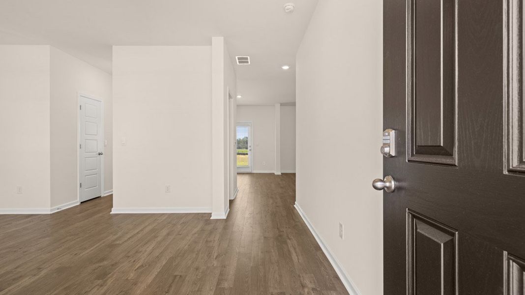 Representative unfurnished interior of a home built from the Vivian by D.R. Horton in The Preserve at Agricultural Village, Perry (Image 35). Representative unfurnished interior of a home built from the Vivian by D.R. Horton in The Preserve at Agricultural Village, Perry (Image 35).