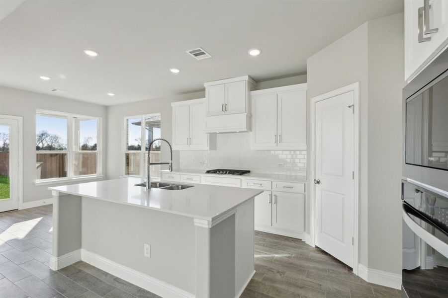 Furnished interior view inside a new home in Sicily, Princeton (Image 7).