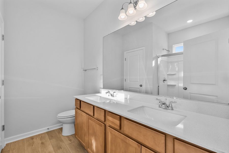 Furnished interior view inside a new home in Hanes Lake, Winston-Salem (Image 11). Furnished interior view inside a new home in Hanes Lake, Winston-Salem (Image 11).