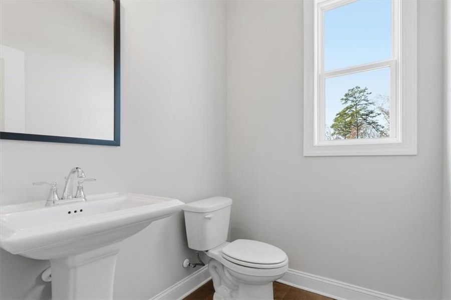 Furnished interior view inside a new home in Lakeside at Great Sky, Canton (Image 16).