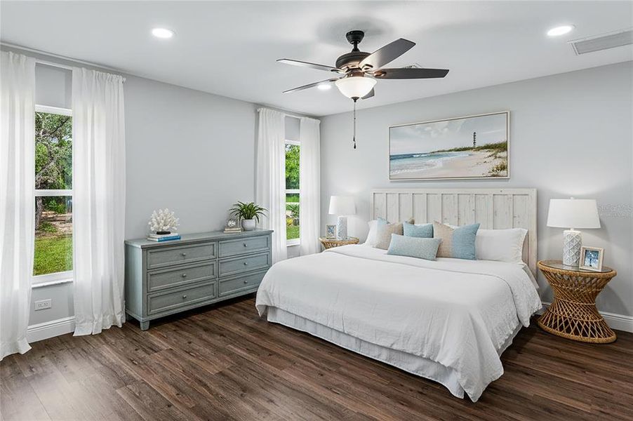 Furnished interior view inside a new home in , Brooksville (Image 10).