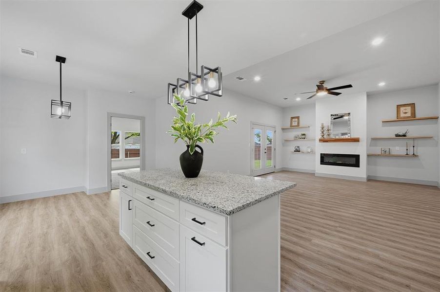 Furnished interior view inside a new home in , Sherman (Image 7).