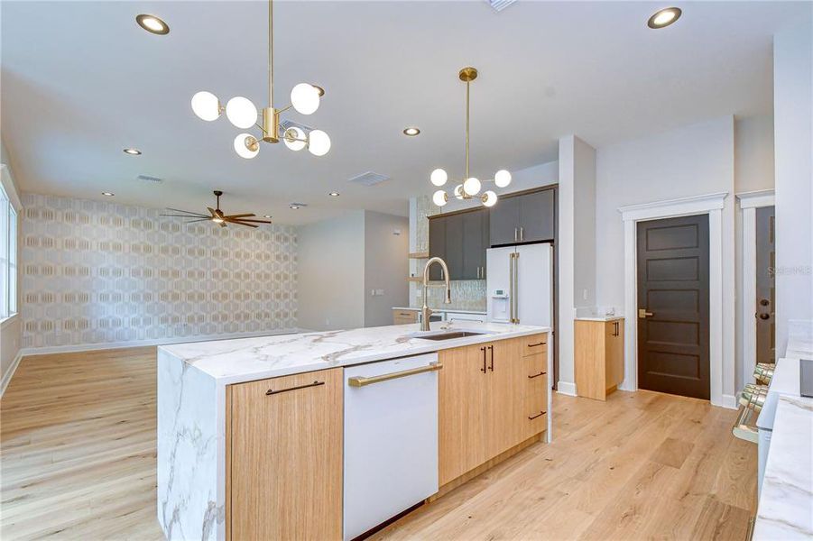 Furnished interior view inside a new home in , Tampa (Image 10).