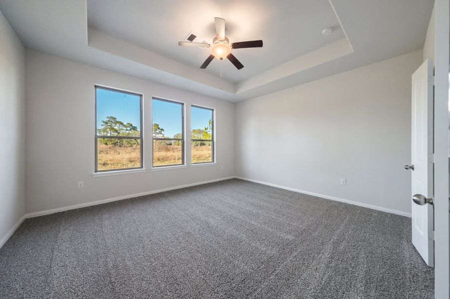 Truman Floorplan - Primary Bedroom