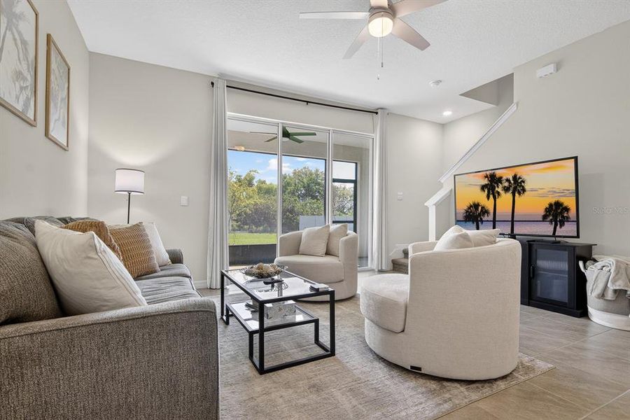 Furnished interior view inside a new home in , Apollo Beach (Image 17).