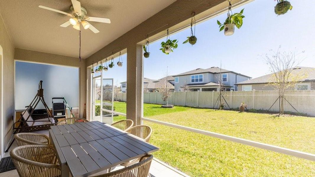 Exterior details and patio area of a home in , Wesley Chapel (Image 22). Exterior details and patio area of a home in , Wesley Chapel (Image 22).