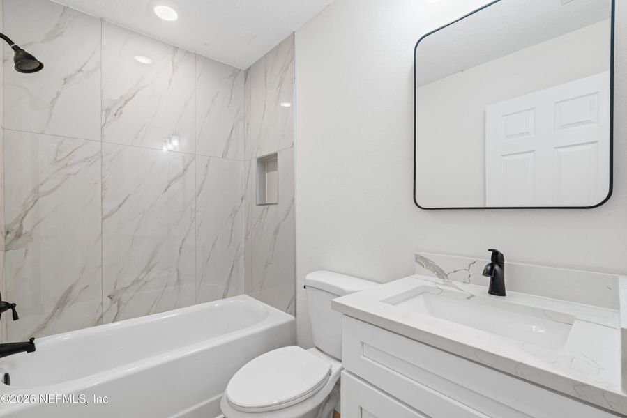 Furnished interior view inside a new home in , Jacksonville (Image 13).
