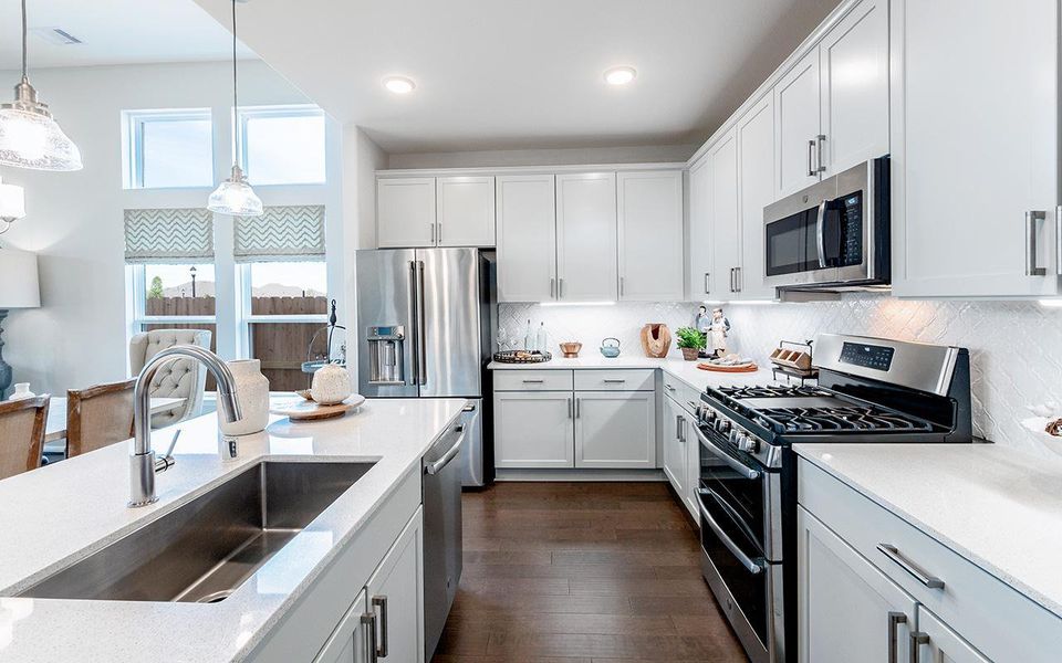 Furnished interior view inside a new home in Sunterra, Katy (Image 11). Furnished interior view inside a new home in Sunterra, Katy (Image 11).
