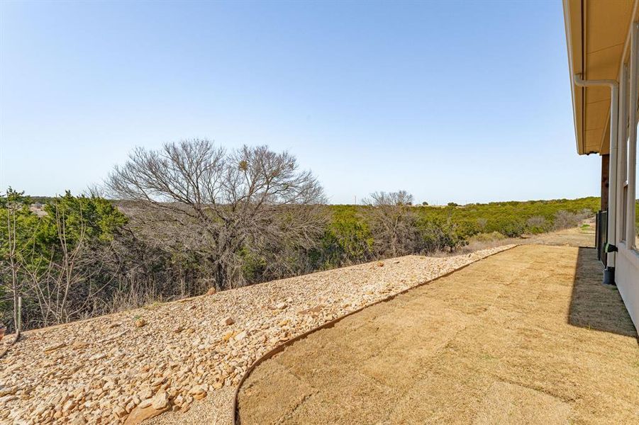 Exterior details and patio area of a home in , Glen Rose (Image 3). Exterior details and patio area of a home in , Glen Rose (Image 3).