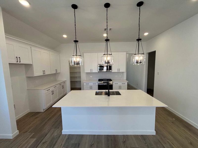 Kitchen Construction Progress featuring the Harmony Collection