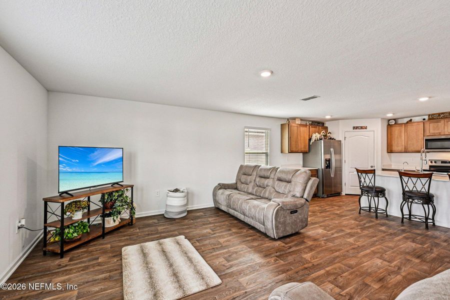Furnished interior view inside a new home in Cross Creek Express, Green Cove Springs (Image 13).
