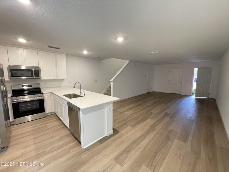 Furnished interior view inside a new home in , Jacksonville (Image 4).