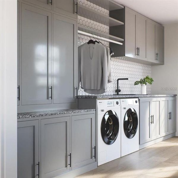 Furnished interior view inside a new home in , Palatka (Image 6).