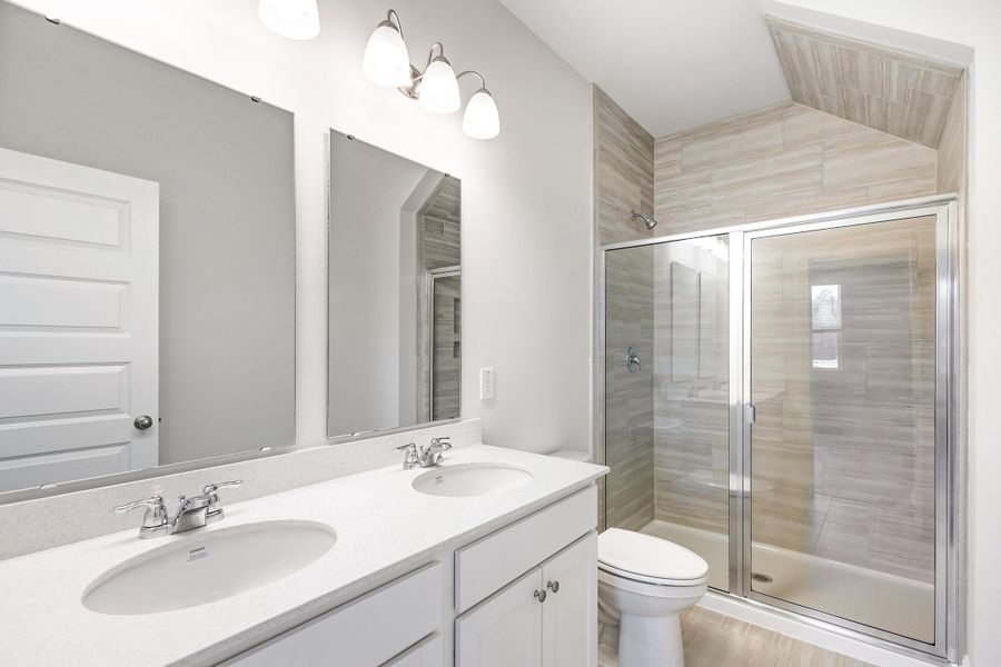 Furnished interior view inside a new home in Rivers Reach, Yemassee (Image 14).