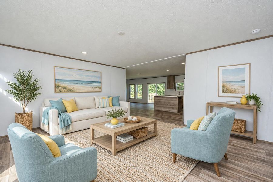 Furnished interior view inside a new home in , St. Stephen (Image 53).