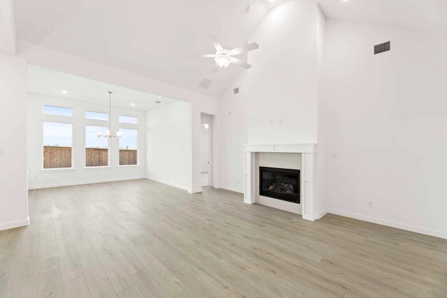 Open Living-Dining Room