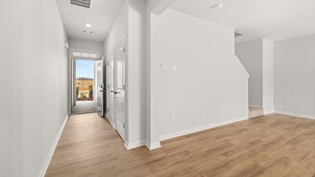 Spacious, unfurnished interior of a new home in Rolling Meadows, Jasper (Image 11). Spacious, unfurnished interior of a new home in Rolling Meadows, Jasper (Image 11).