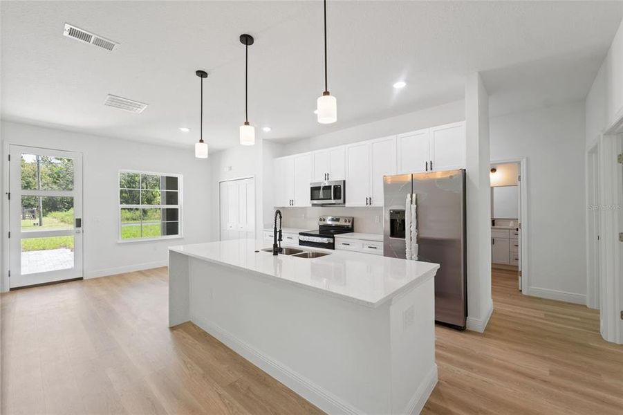 Furnished interior view inside a new home in , Ocala (Image 6).