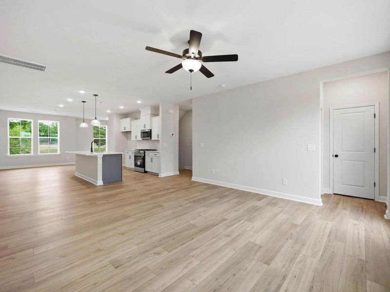 Spacious, unfurnished interior of a new home in Camden Park, Knightdale (Image 49).