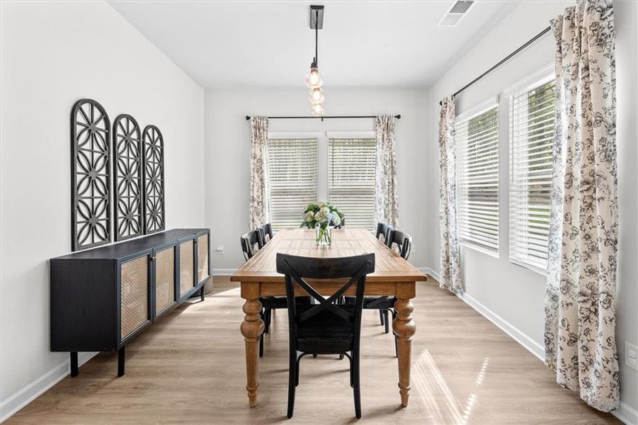 Furnished interior view inside a new home in Fairfield Plantation, Villa Rica (Image 10).