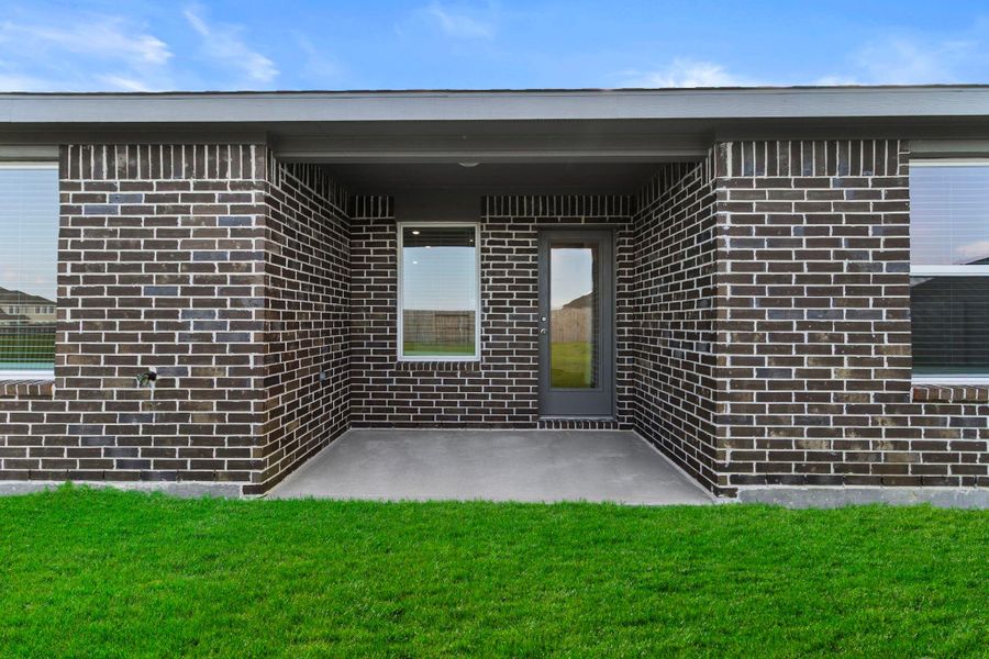 Exterior details and patio area of a home in , Dayton (Image 4). Exterior details and patio area of a home in , Dayton (Image 4).