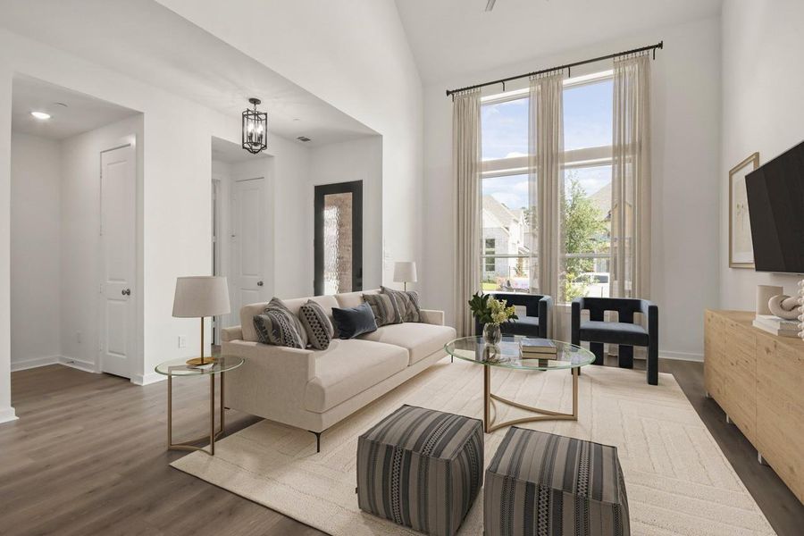 Family Room - Virtually Staged Family Room - Virtually Staged