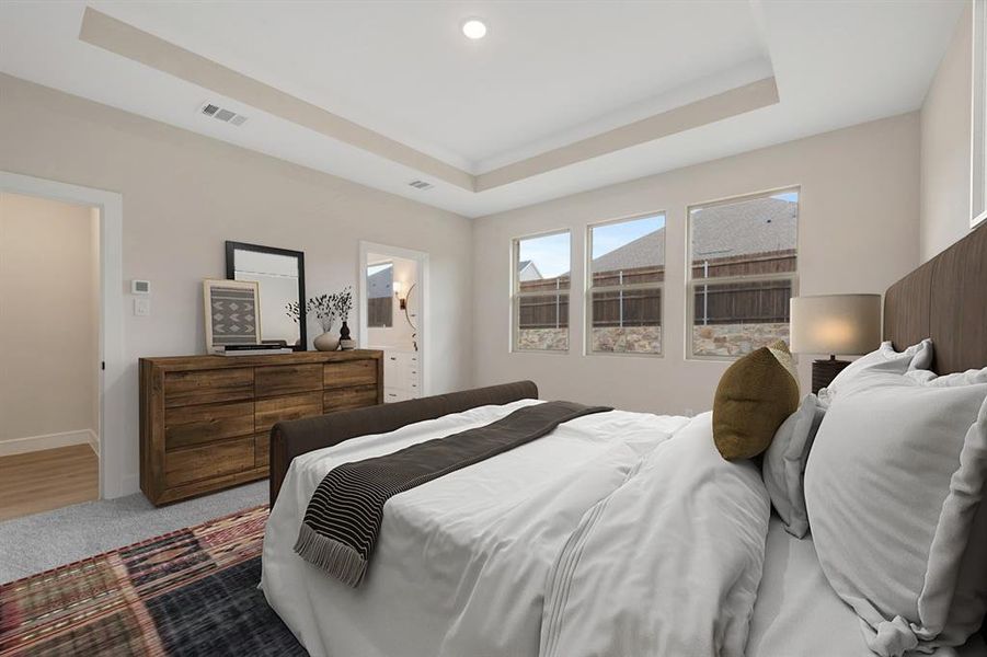 Furnished interior view inside a new home in Elevon, Lavon (Image 15).