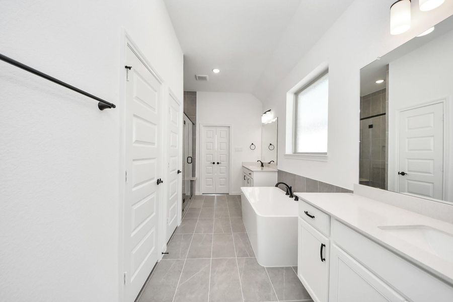 Furnished interior view inside a new home in 50' Traditional Homes at Elyson, Katy (Image 7). Furnished interior view inside a new home in 50' Traditional Homes at Elyson, Katy (Image 7).