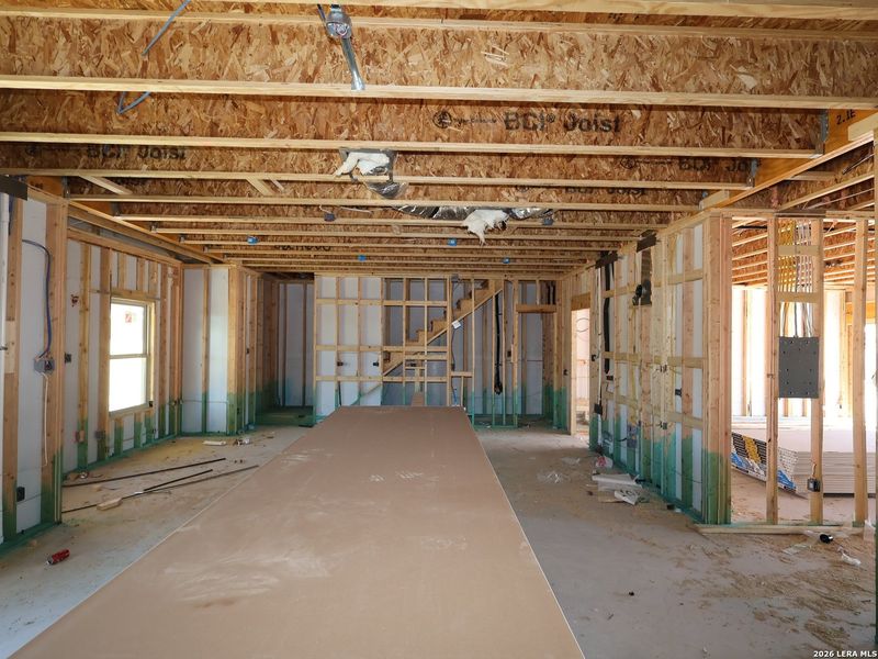 In-progress construction of a new home in Agave, San Antonio, TX (Image 28).