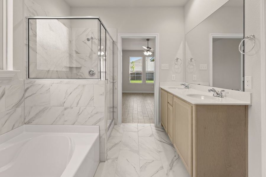 Front exterior of a new home in DeBerry Reserve, Royse City, TX, highlighting curb appeal (Image 26). Front exterior of a new home in DeBerry Reserve, Royse City, TX, highlighting curb appeal (Image 26).