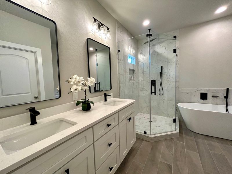 Primary bathroom. Primary bathroom.