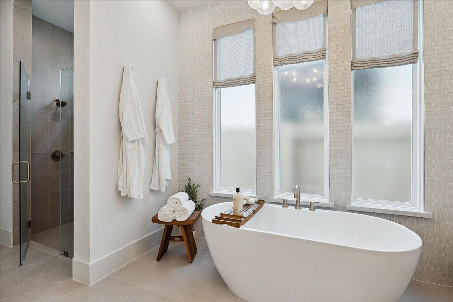 Furnished interior view inside a new home in Audubon, Magnolia (Image 23).