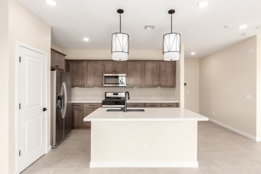 Furnished interior view inside a new home in Eastmark, Mesa (Image 7).