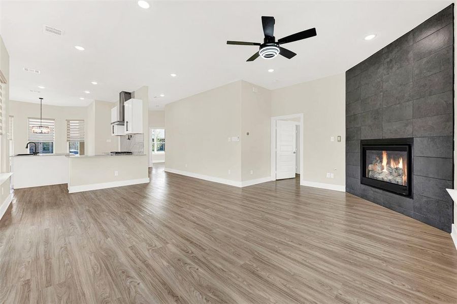Open Living Floor Plan