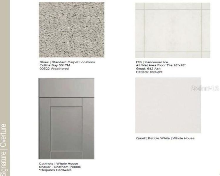 Sample of building materials used in homes in Marion Creek, Haines City (Image 19). Sample of building materials used in homes in Marion Creek, Haines City (Image 19).