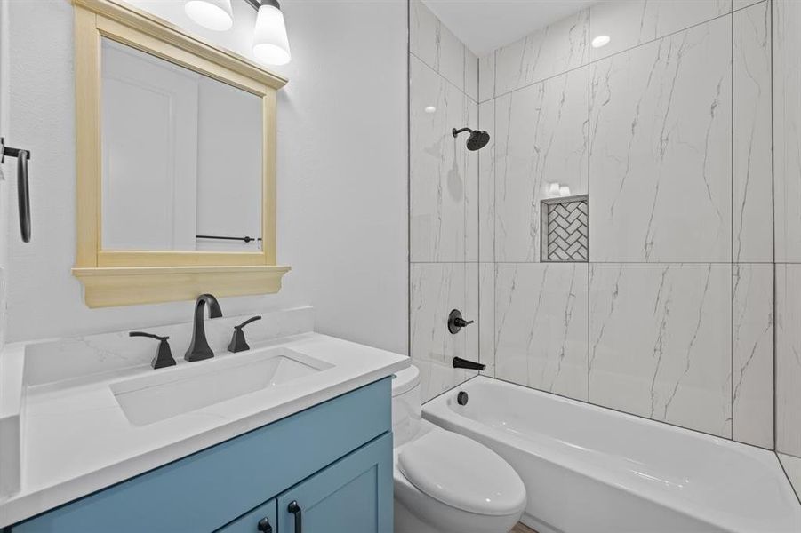 Furnished interior view inside a new home in , Greenville (Image 9).