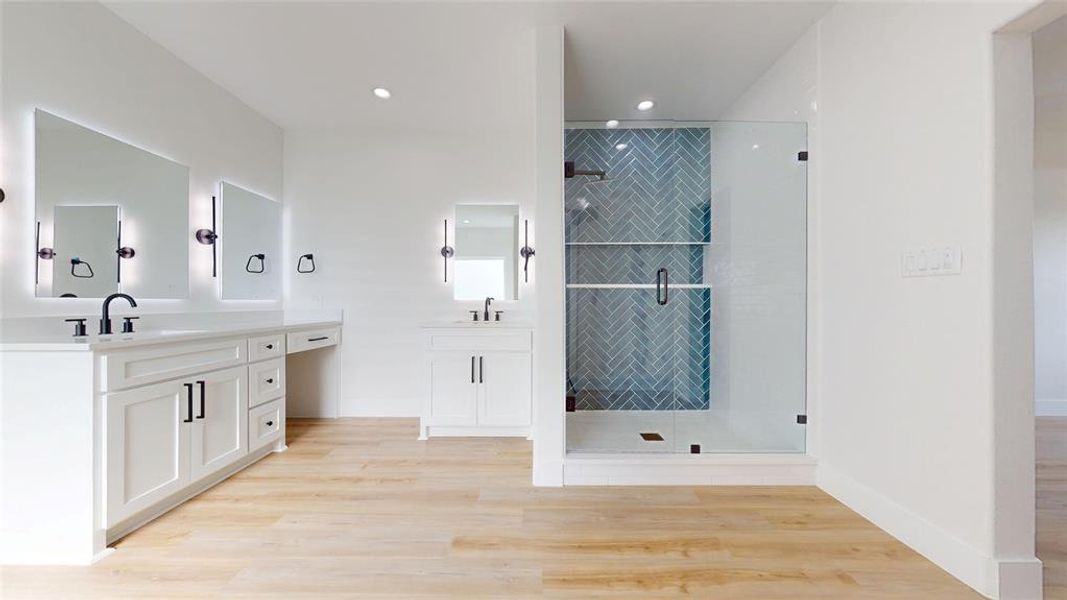 Furnished interior view inside a new home in , Greenville (Image 13).