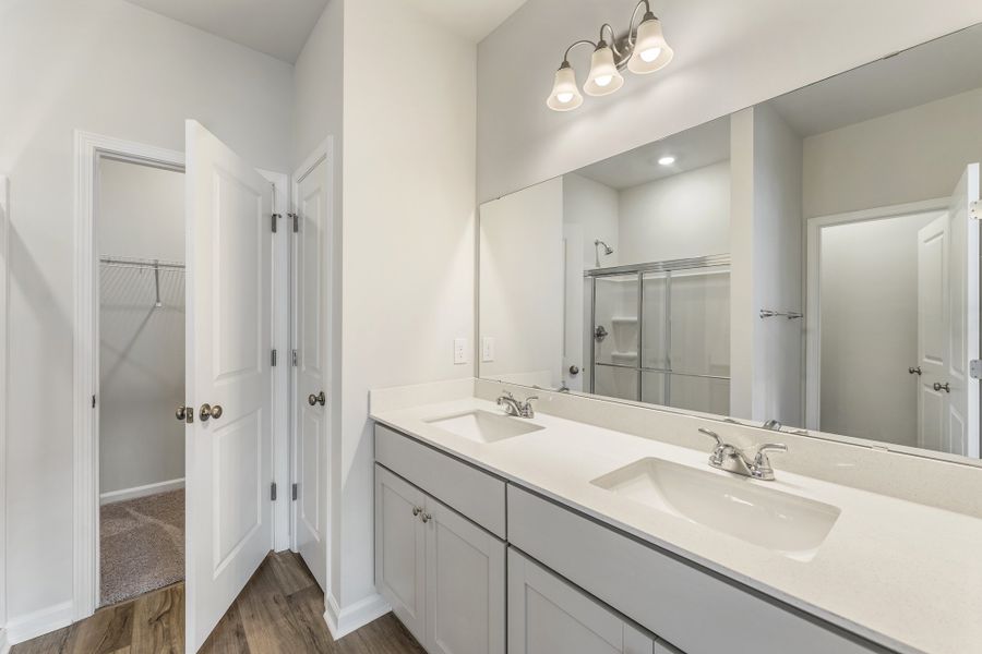 Furnished interior view inside a new home in Edwards Station, Taylors (Image 10).