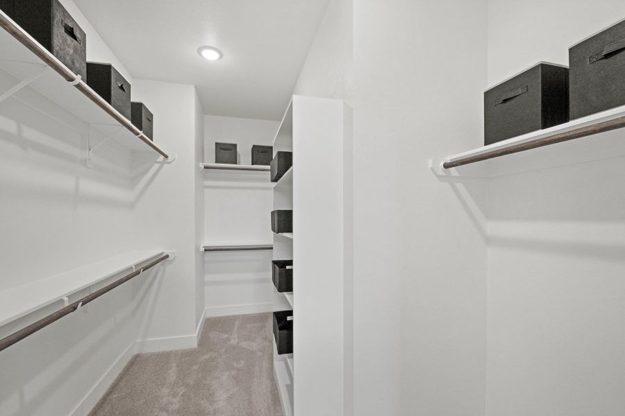 Furnished interior view inside a new home in Elyson, Katy (Image 15).