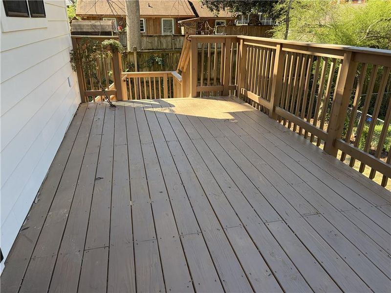 Exterior details and patio area of a home in , Pine Lake (Image 4).